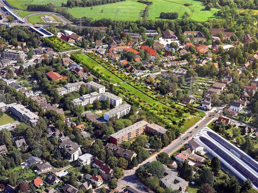 Hamburg: A 7 – Hamburger Deckel Schnelsen