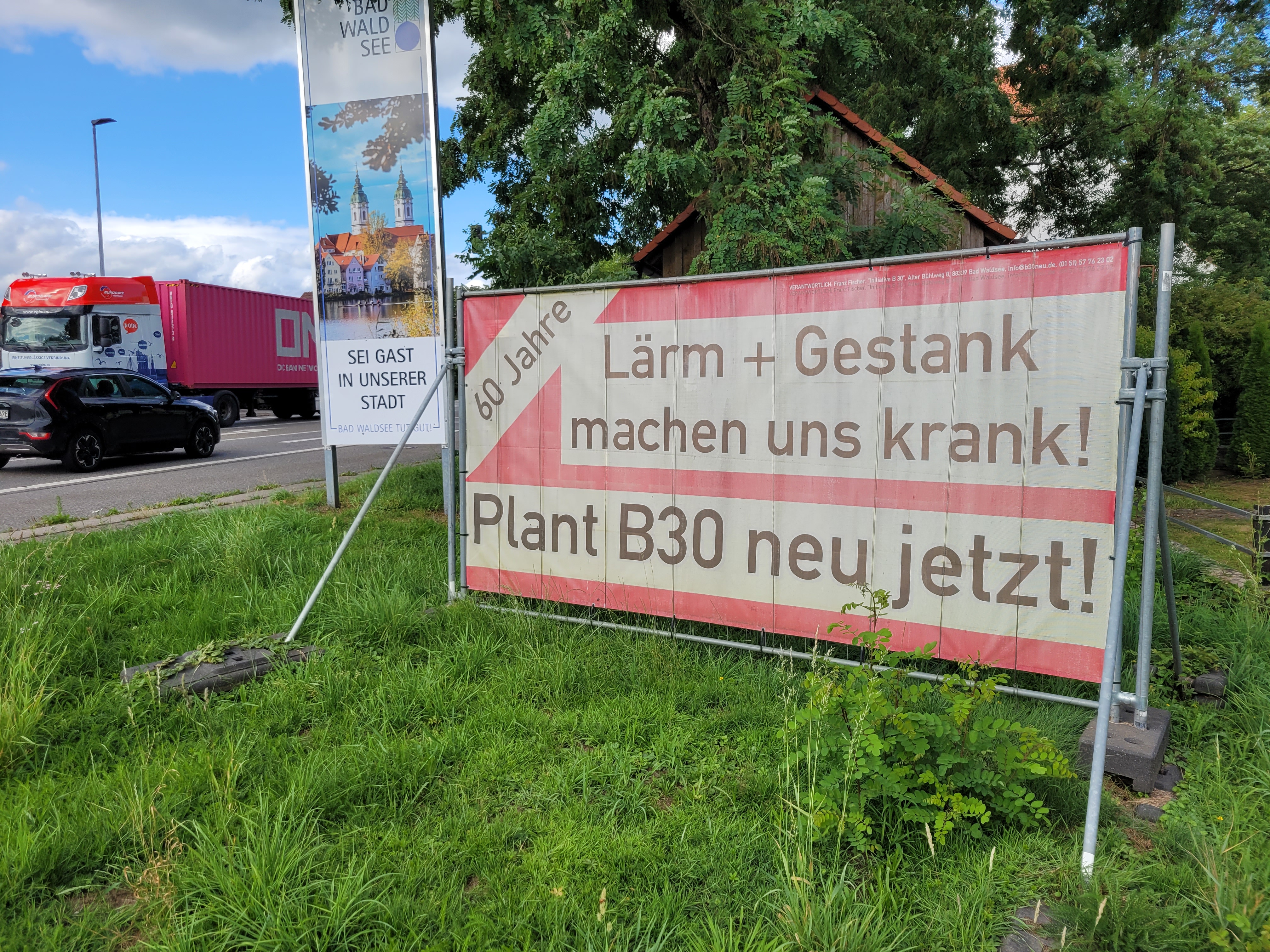 Das alte Banner in Gaisbeuren